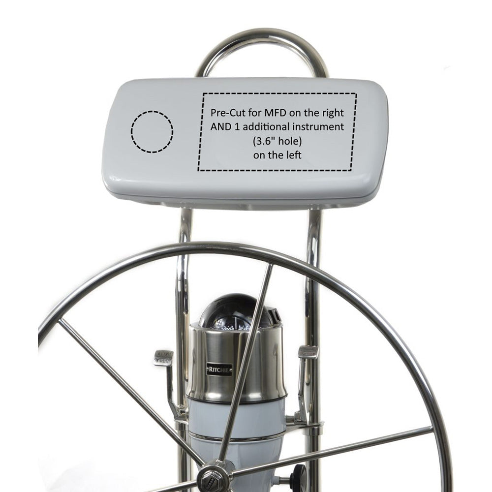 NavPod SystemPod Pre-Cut f/Garmin ECHOMAP Plus/UHD 92sv/93sv/94sv/95sv – Plus One Additional Instrument f/9.5″ Wide Guard — marine accessories