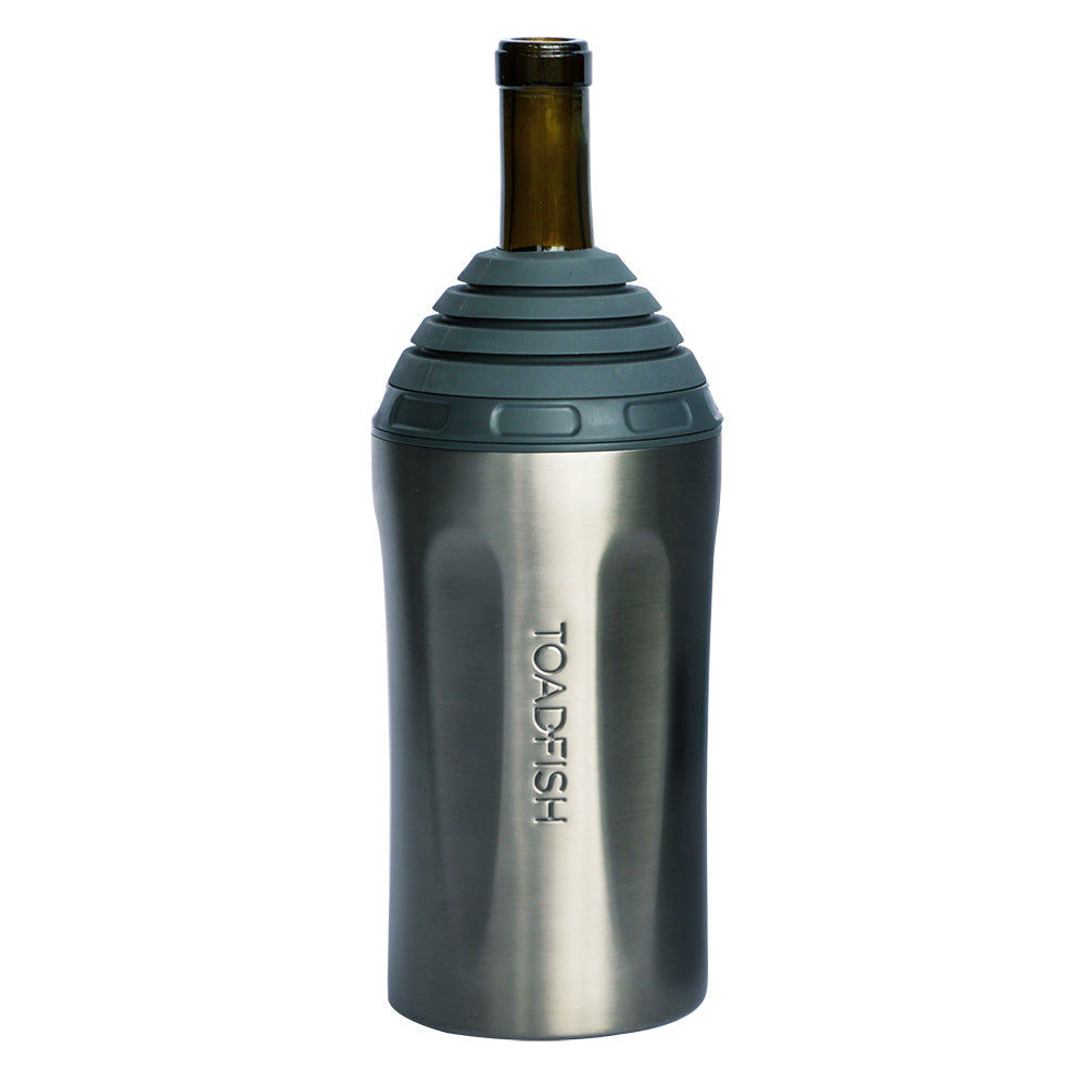 Toadfish Stainless Steel Wine Chiller - Graphite — marine deck / galley