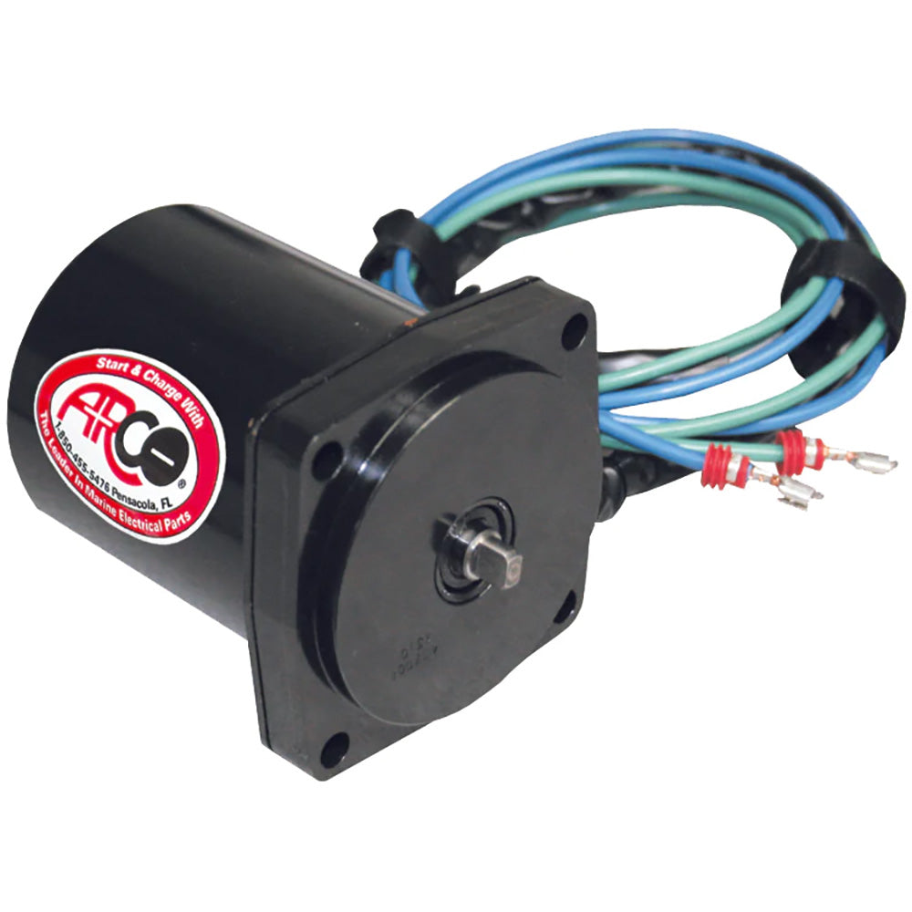 ARCO Marine Original Equipment Quality Replacement Tilt Trim Motor - 2 Wire & 4-Bolt Mount — marine tilt trim motors