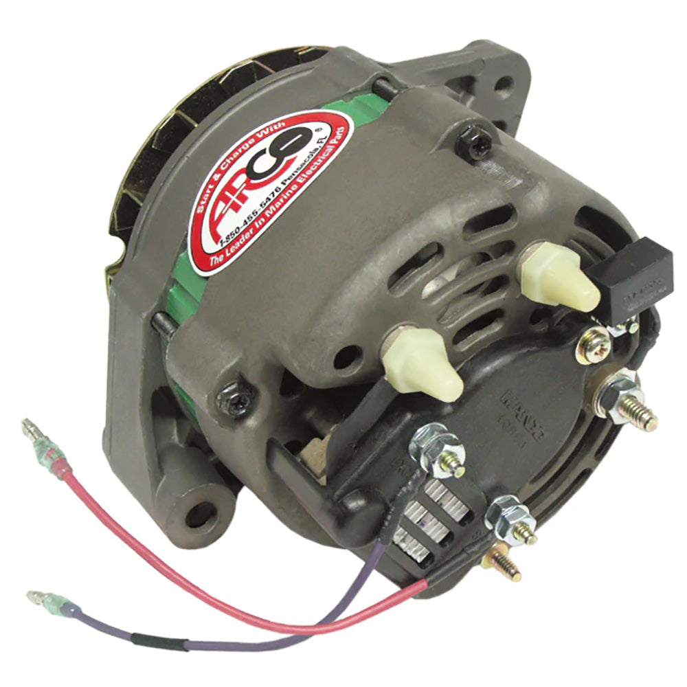 ARCO Marine Premium Replacement Alternator w/Multi-Groove Serpentine Pulley - 12V & 65A — marine alternators