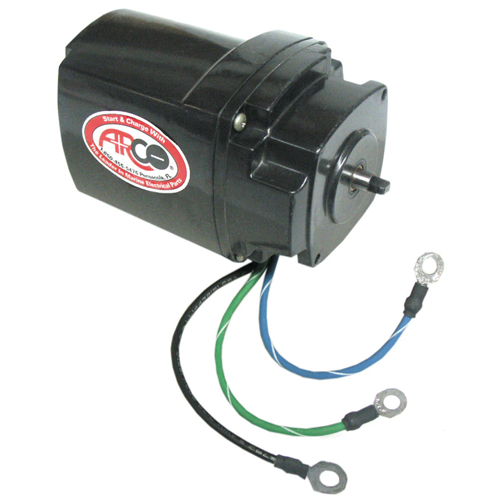 ARCO Marine Original Equipment Quality Replacement Tilt Trim Motor f/Mercruiser I/O & Mercury O/B w/Oildyne Pump — marine tilt trim motors