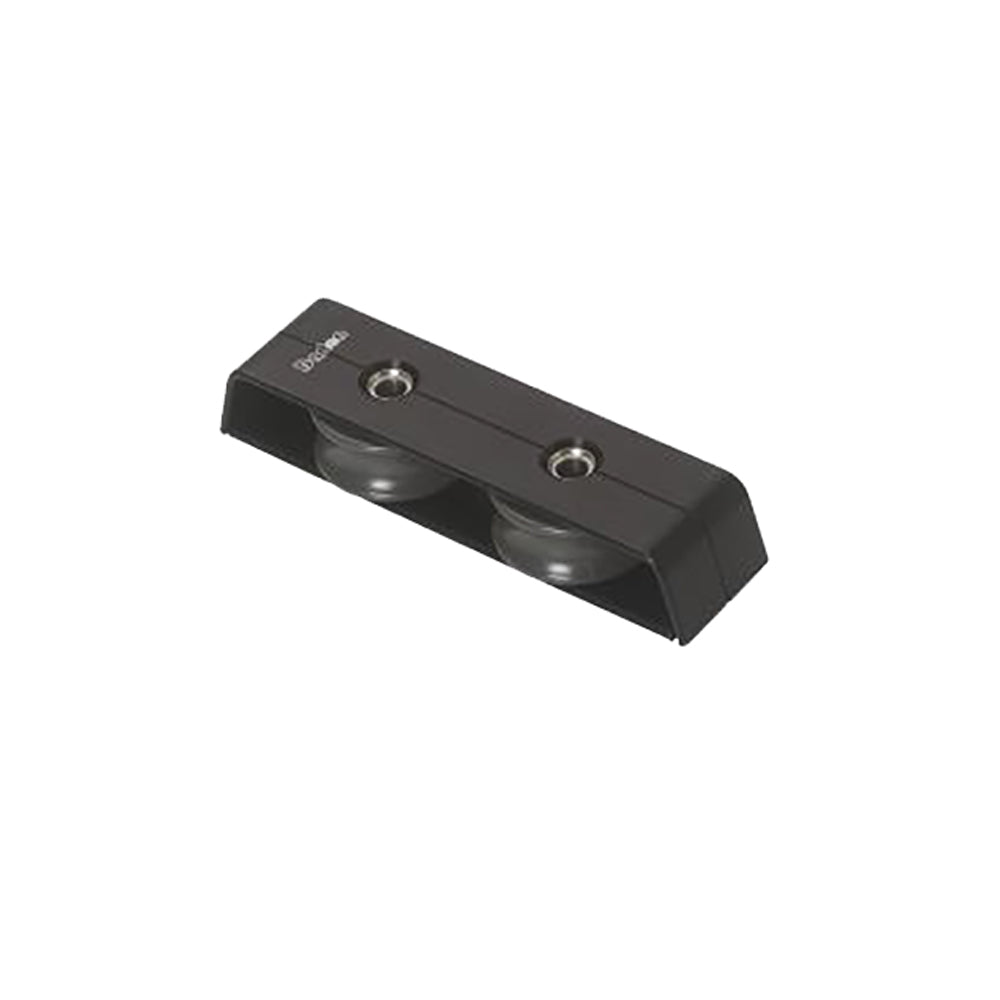 Barton Marine Deck Organizer - Size 2 - 2 Sheave - Black — marine hardware