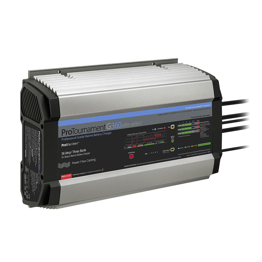 ProMariner ProTournamentelite 360 Battery Charger - 3 Bank - Global/CZone — marine battery chargers
