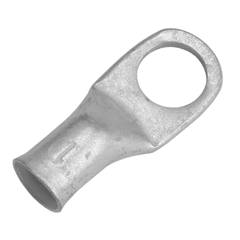 Pacer Tinned Lug 1 AWG - 1/2" Stud Size - 10 Pack — marine terminals