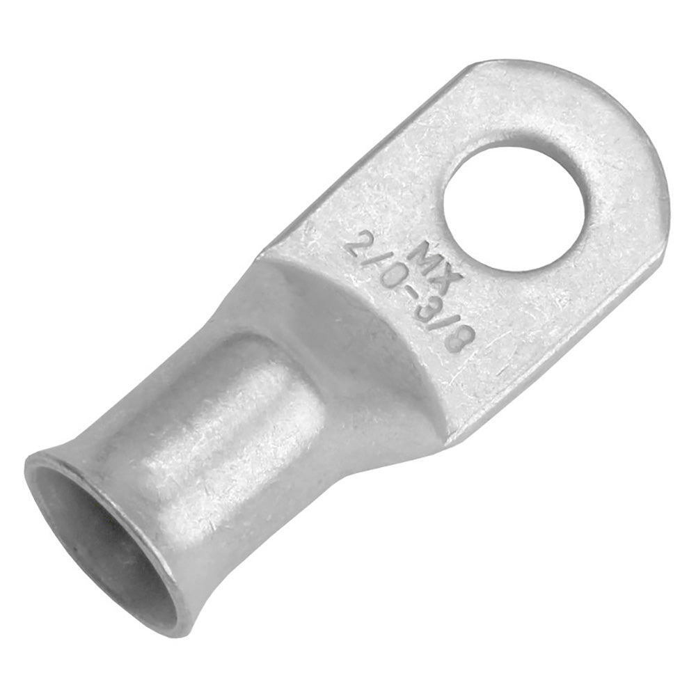 Pacer Tinned Lug 2/0 AWG - 3/8" Stud Size - 2 Pack — marine terminals