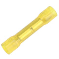 Pacer 12-10 AWG Heat Shrink Butt Connector - 3 Pack — marine terminals