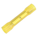 Pacer 12-10 AWG Heat Shrink Butt Connector - 25 Pack — marine terminals