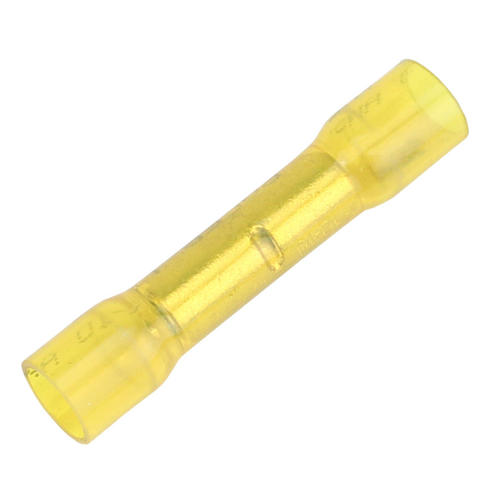 Pacer 12-10 AWG Heat Shrink Butt Connector - 100 Pack — marine busbars