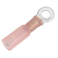 Pacer 22-18 AWG Heat Shrink Ring Terminal - #10 Stud Size - 25 Pack — marine terminals