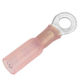 Pacer 22-18 AWG Heat Shrink Ring Terminal - #10 Stud Size - 100 Pack — marine terminals