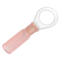 Pacer 22-18 AWG Heat Shrink Ring Terminal - 5/16" Stud Size - 100 Pack — marine terminals