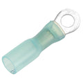 Pacer 16-14 AWG Heat Shrink Ring Terminal - #8 Stud Size - 100 Pack — marine terminals