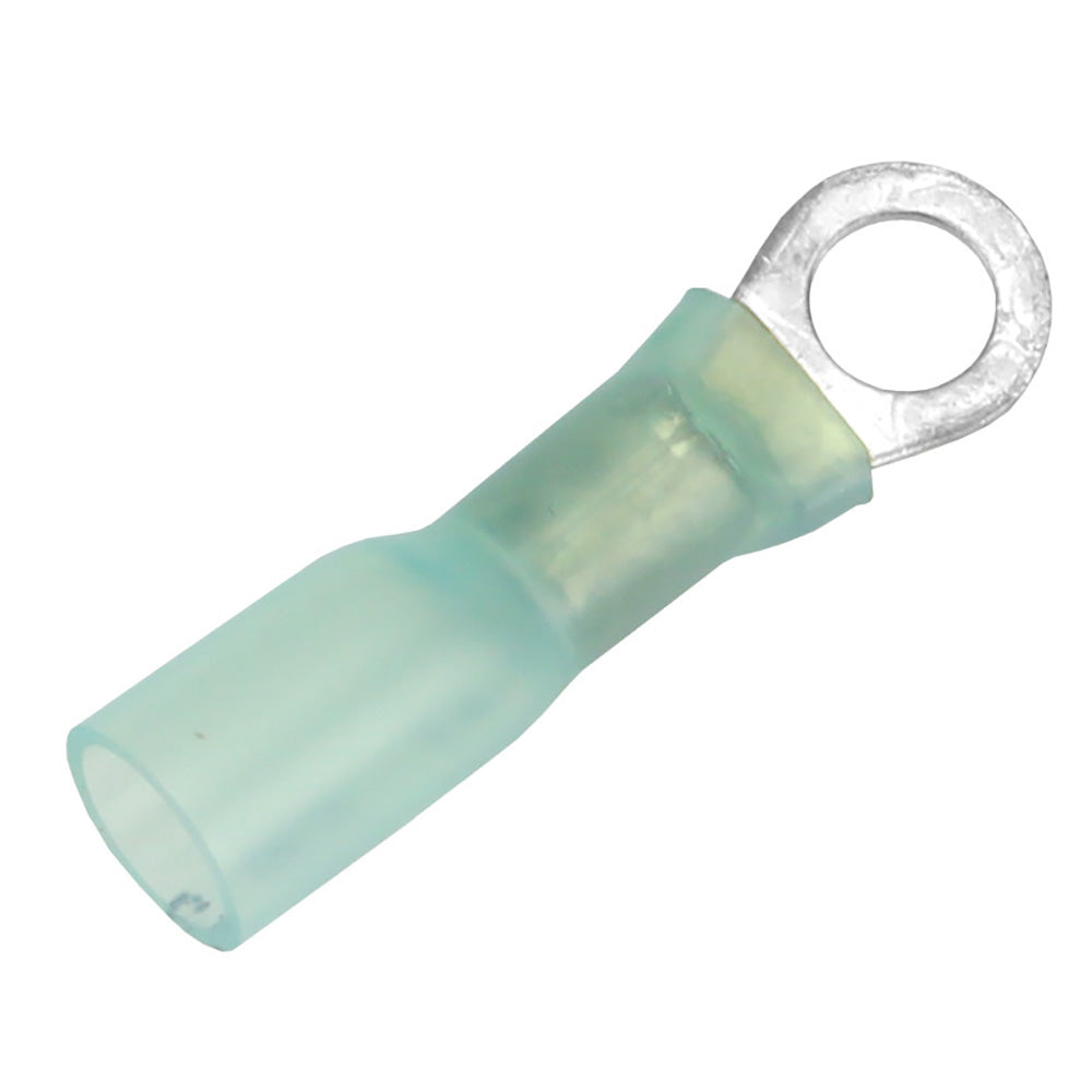 Pacer 16-14 AWG Heat Shrink Ring Terminal - #10 Stud Size - 25 Pack — marine terminals