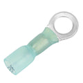 Pacer 16-14 AWG Heat Shrink Ring Terminal - 1/4" Stud Size - 100 Pack — marine terminals