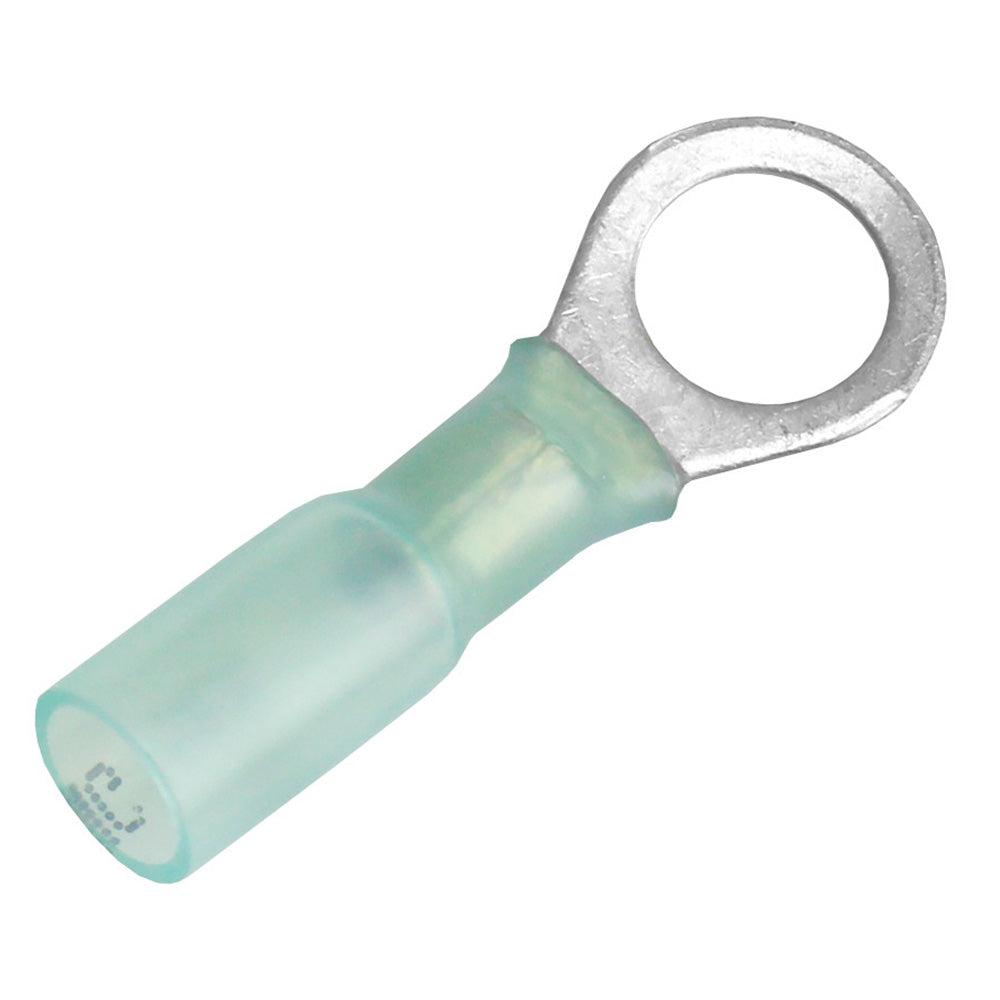 Pacer 16-14 AWG Heat Shrink Ring Terminal - 5/16" Stud Size - 3 Pack — marine terminals