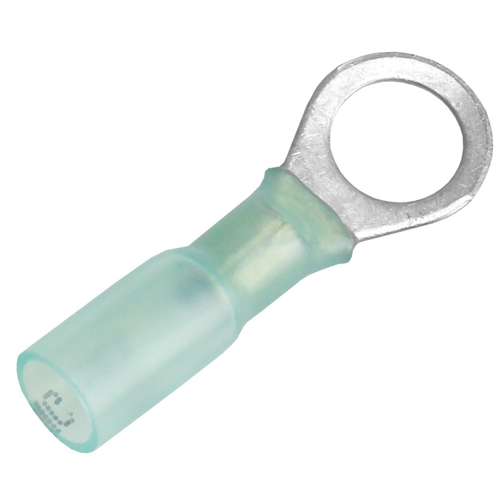 Pacer 16-14 AWG Heat Shrink Ring Terminal - 5/16" Stud Size - 25 Pack — marine terminals