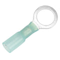 Pacer 16-14 AWG Heat Shrink Ring Terminal - 3/8" Stud Size - 25 Pack — marine terminals