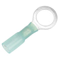 Pacer 16-14 AWG Heat Shrink Ring Terminal - 3/8" Stud Size - 100 Pack — marine terminals