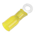 Pacer 12-10 AWG Heat Shrink Ring Terminal - #8 Stud Size - 25 Pack — marine terminals