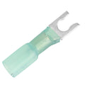 Pacer 16-14 AWG Heat Shrink Spade Terminal - #8 Stud Size - 25 Pack — marine terminals