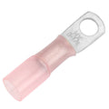Pacer 8 AWG Heat Shrink Ring Terminal - 1/4" Stud Size - 25 Pack — marine terminals