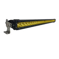 Black Oak LED Black Oak 30" Yellow Lens Single Row LED Light Bar - Combo Optics - Black Housing - Pro Series 3.0 — marine light bars