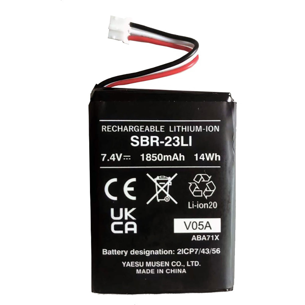 Standard Horizon SBR-23LI Li-Ion Battery Pack f/HX210 & HX-40 — marine accessories