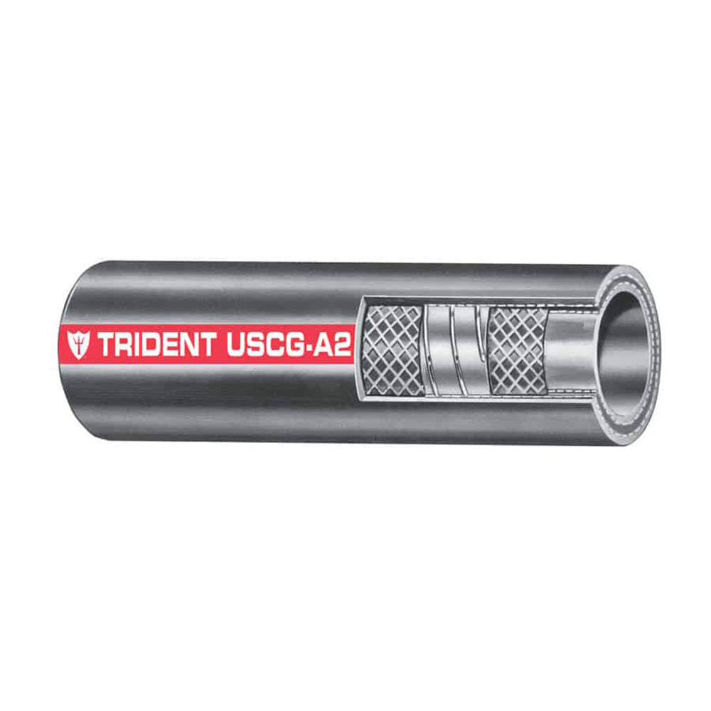 Trident Marine 2" Type A2 Fuel Fill Hose - Sold by the Foot — marine fuel hose & fittings