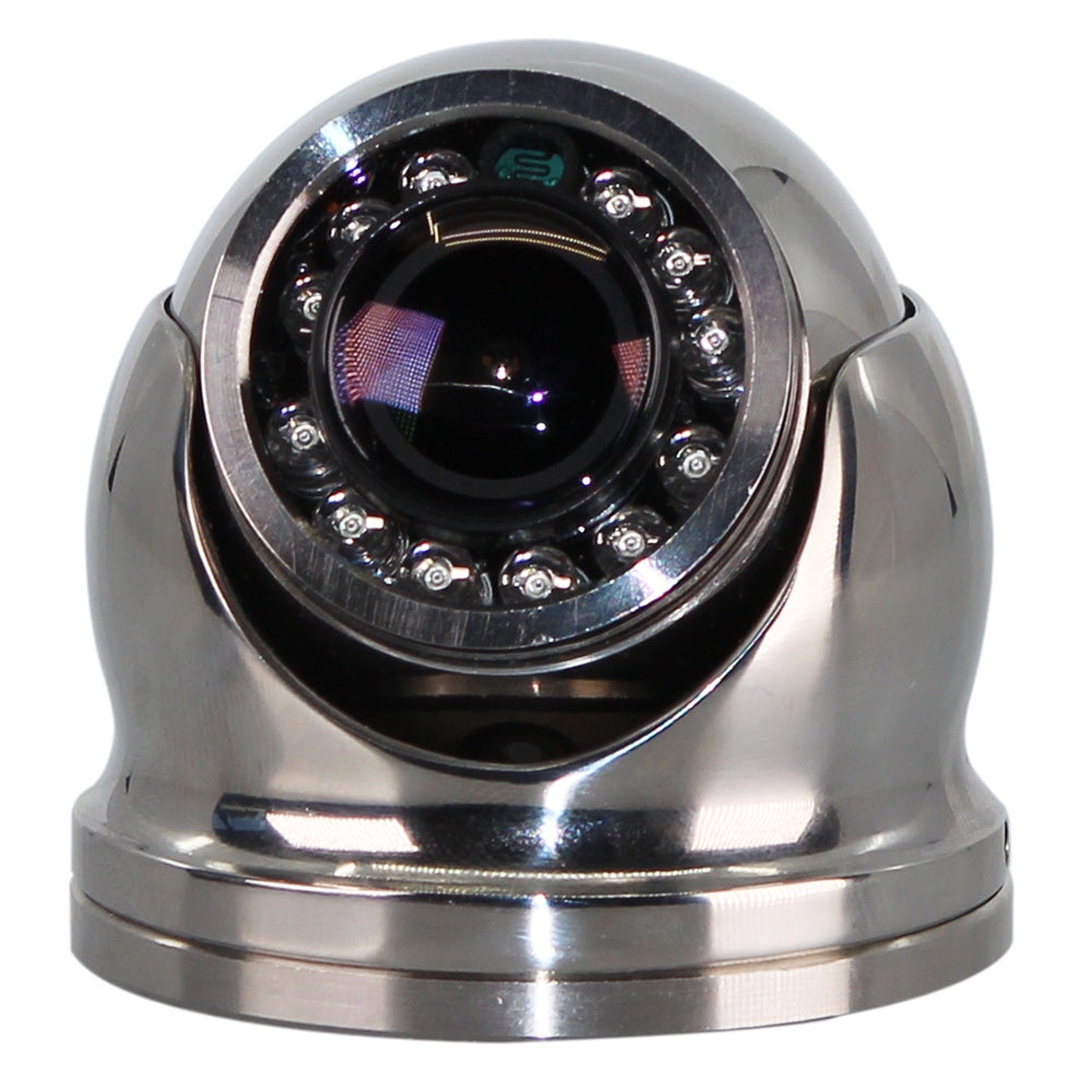 Iris Innovations Iris High Definition 3MP IP Mini Dome Camera - 2MP Resolution - 316 SS & 120-Degree HFOV - 2.8mm Lens — marine cameras - network video