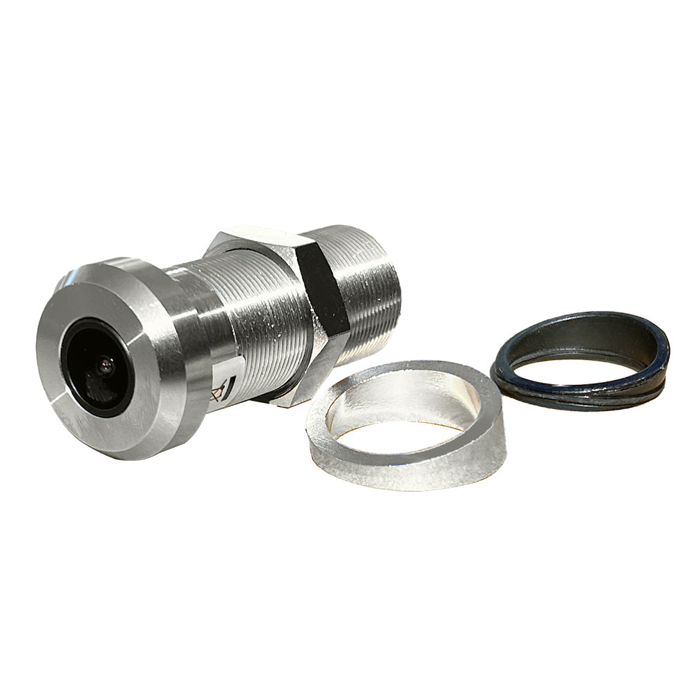 Iris Innovations Iris Mini Flush Mount Hi-Resolution Through-Hull Camera - CVBS, TVI, CVI, & AHD — marine cameras - network video
