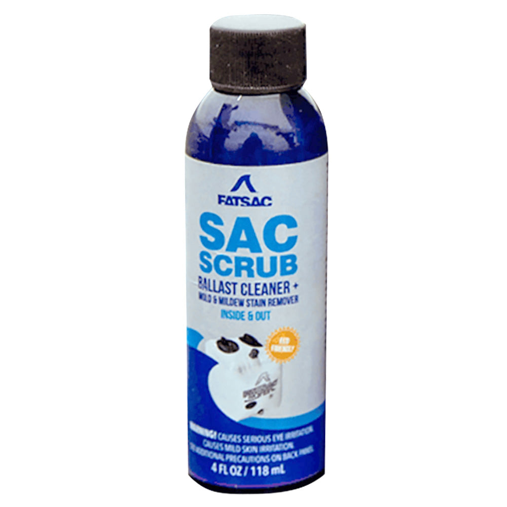 FATSAC Mold & Mildew Prevention Sac Scrub - 4oz Single-Use Bottle — marine cleaning