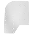 Sea Brackets Small Offset Trolling Motor Plate — marine trolling motor accessories