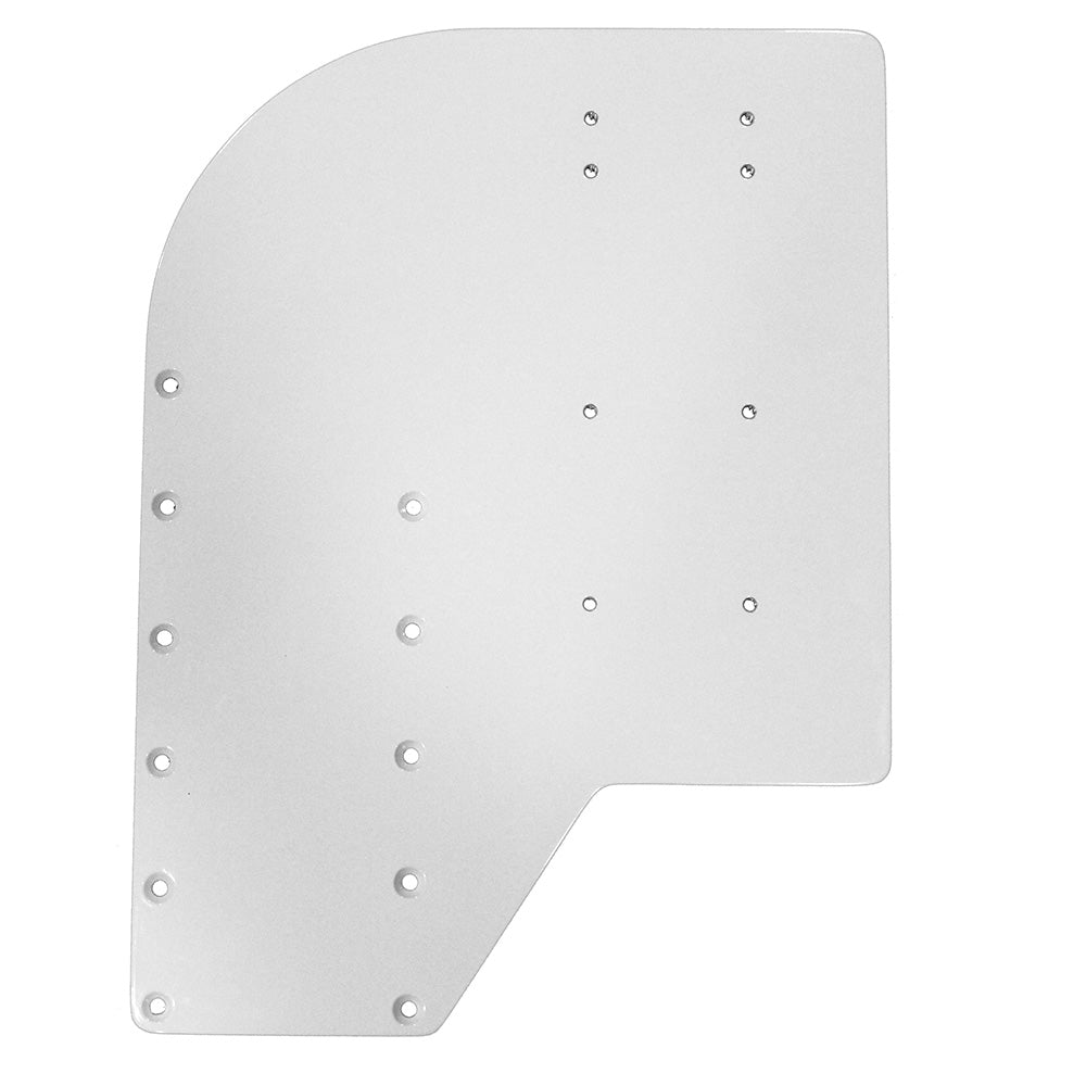 Sea Brackets Small Offset Trolling Motor Plate — marine trolling motor accessories