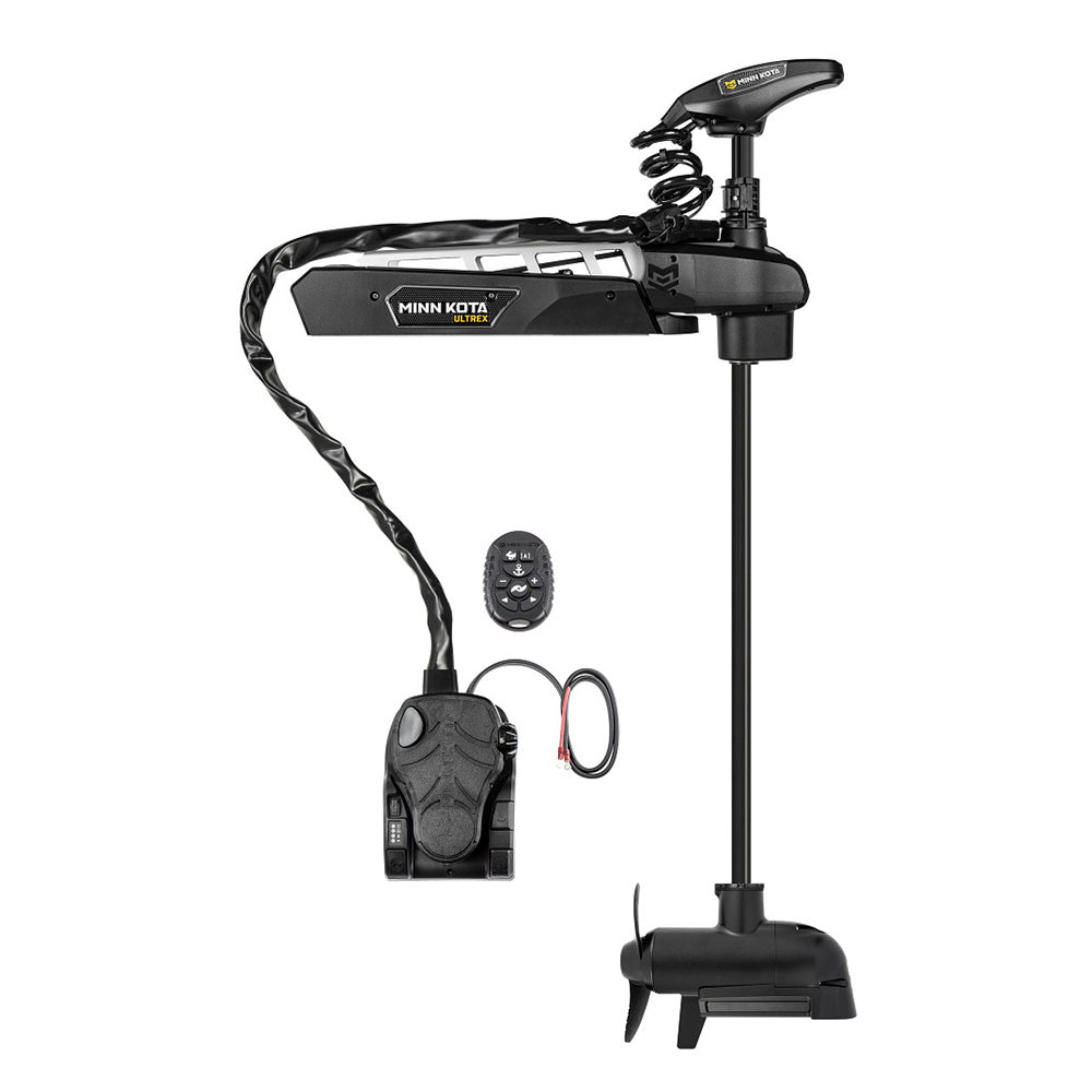 Minn Kota Ultrex QUEST™ 90/115 Trolling Motor w/Micro Remote - MEGA Down/Side Imaging - 24/36V - 90/115LBS - 52" — marine trolling motors