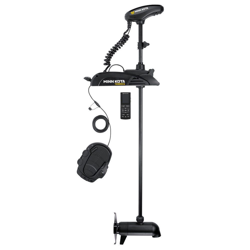 Minn Kota Terrova® 112 Trolling Motor w/Wireless Remote - Dual Spectrum CHIRP - 36V - 112LB - 60" — marine trolling motors