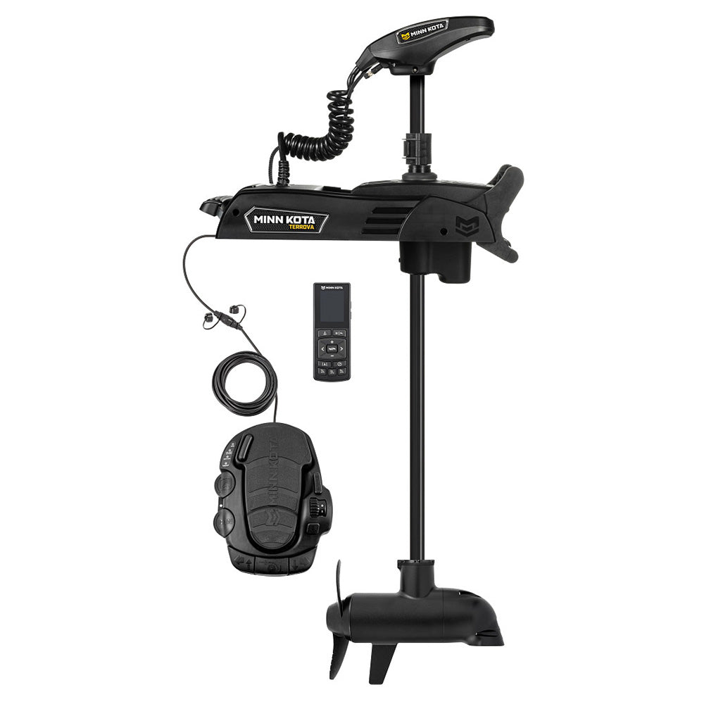 Minn Kota Terrova® QUEST™ 90/115 Trolling Motor w/Wireless Remote - Dual Spectrum CHIRP - 24/36V - 90/115LBS - 45" — marine trolling motors