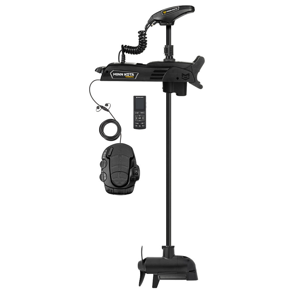 Minn Kota Terrova® QUEST™ 90/115 Trolling Motor w/Wireless Remote - MEGA Down/Side Imaging - 24/36V - 90/115LBS - 60" — marine trolling motors