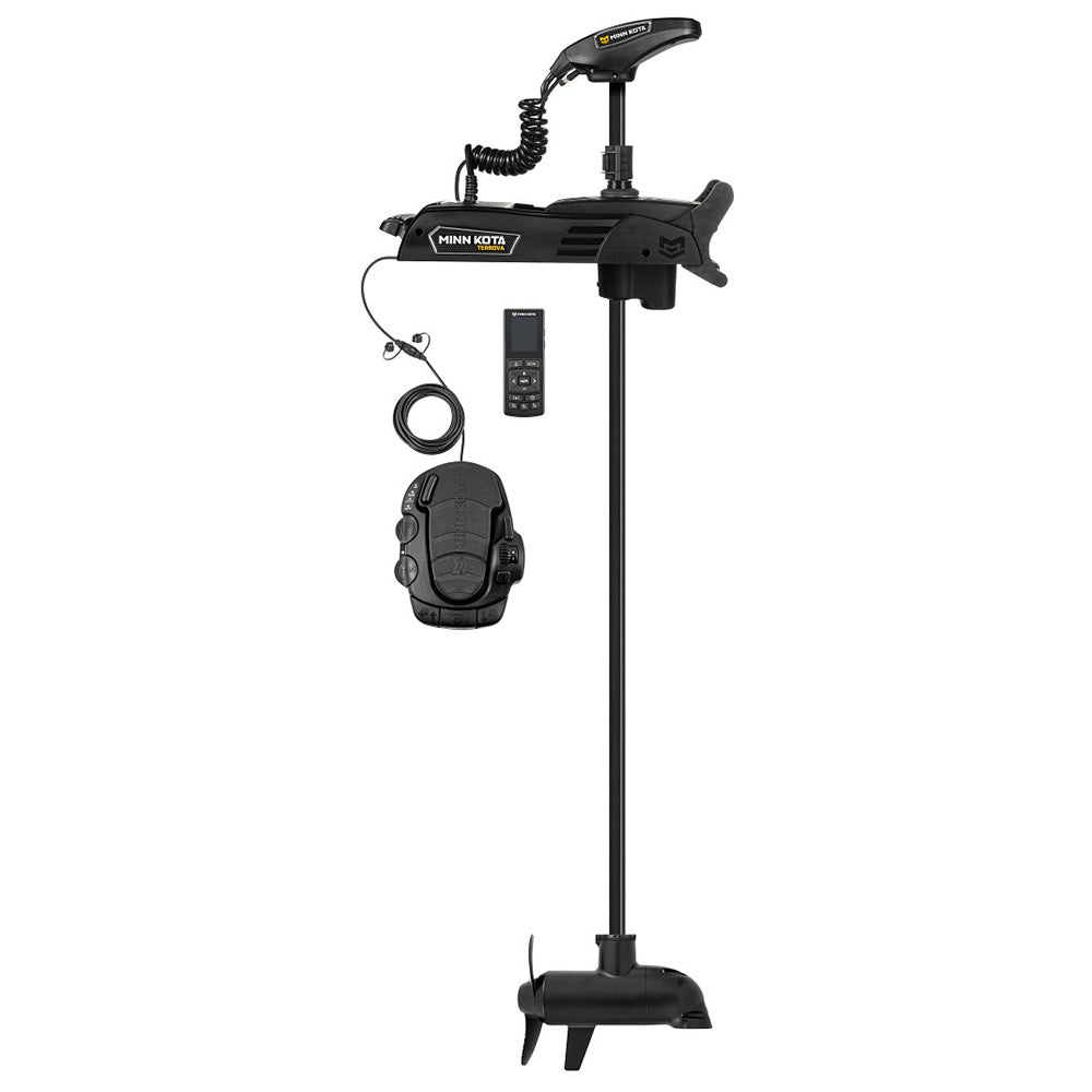 Minn Kota Terrova® QUEST™ 90/115 Trolling Motor w/Wireless Remote - Dual Spectrum CHIRP - 24/36V - 90/115LBS - 72" — marine trolling motors