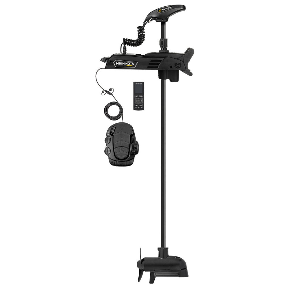 Minn Kota Terrova® QUEST™ 90/115 Trolling Motor w/Wireless Remote - MEGA Down/Side Imaging - 24/36V - 90/115LBS - 72" — marine trolling motors