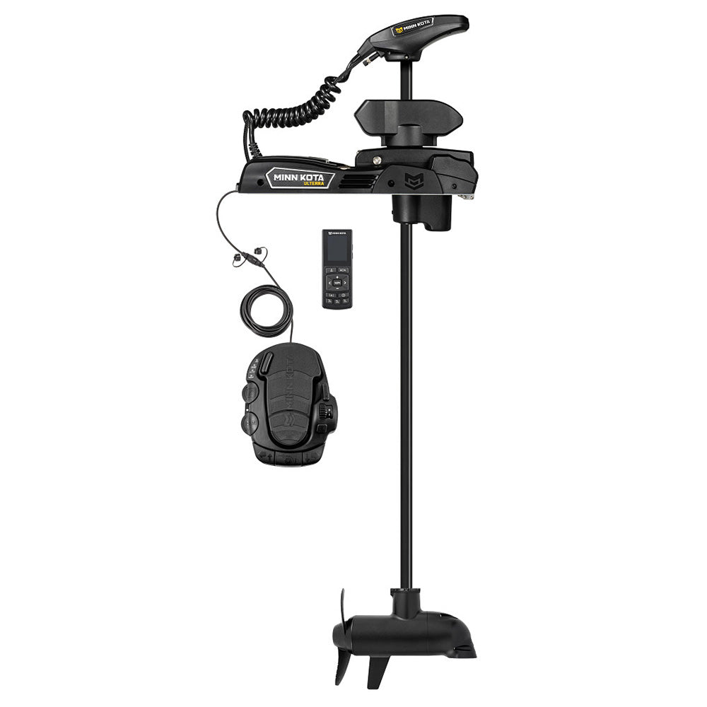 Minn Kota Ulterra QUEST™ 90/115 Trolling Motor w/Wireless Remote - Dual Spectrum CHIRP - 24/36V - 90/115LBS - 60" — marine trolling motors