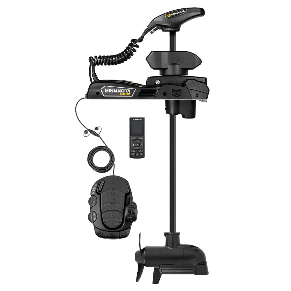 Minn Kota Ulterra QUEST™ 90/115 Trolling Motor w/Wireless Remote - MEGA Down/Side Imaging - 24/36V - 90/115LBS - 45" — marine trolling motors