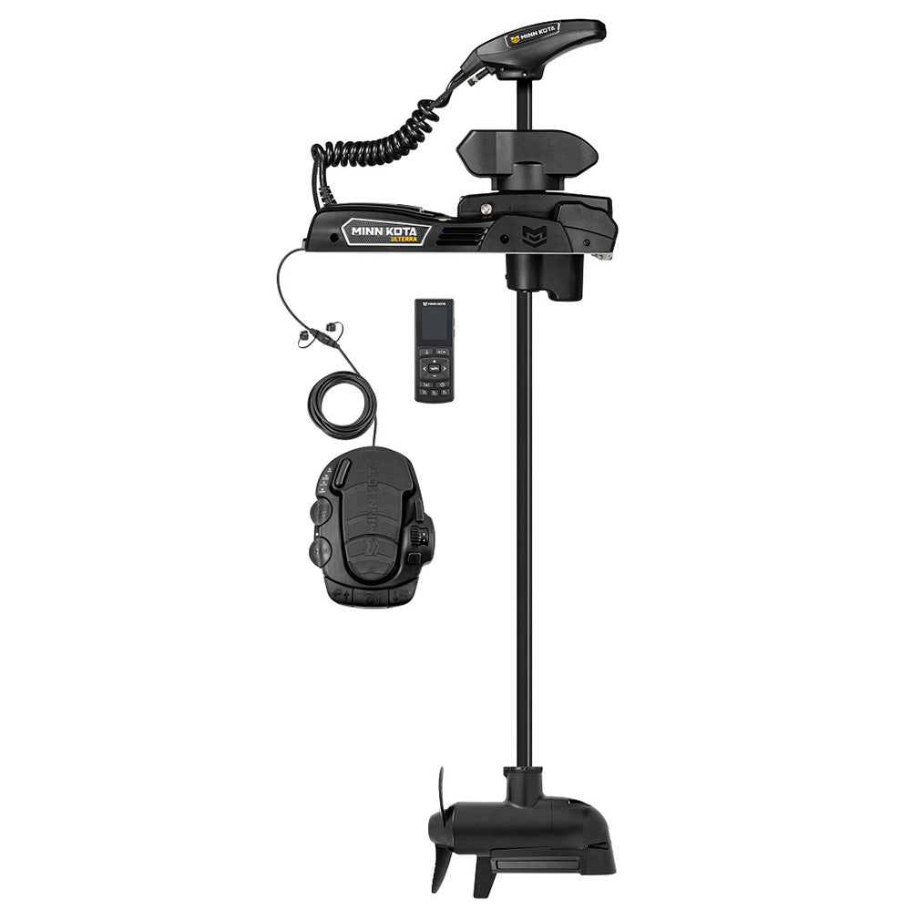 Minn Kota Ulterra QUEST™ 90/115 Trolling Motor w/Wireless Remote - MEGA Down/Side Imaging - 24/36V - 90/115LBS - 60" — marine trolling motors