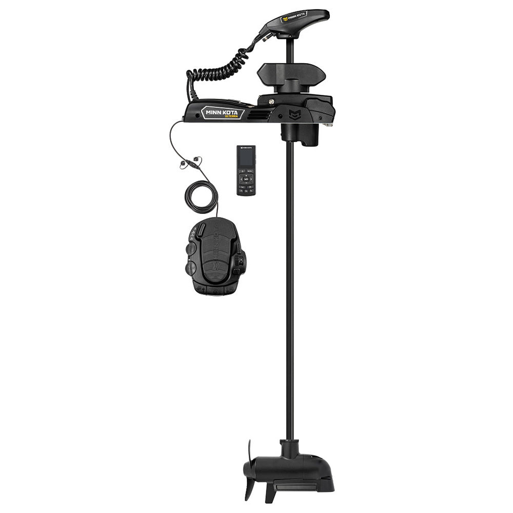 Minn Kota Ulterra QUEST™ 90/115 Trolling Motor w/Wireless Remote - MEGA Down/Side Imaging - 24/36V - 90/115LBS - 72" — marine trolling motors