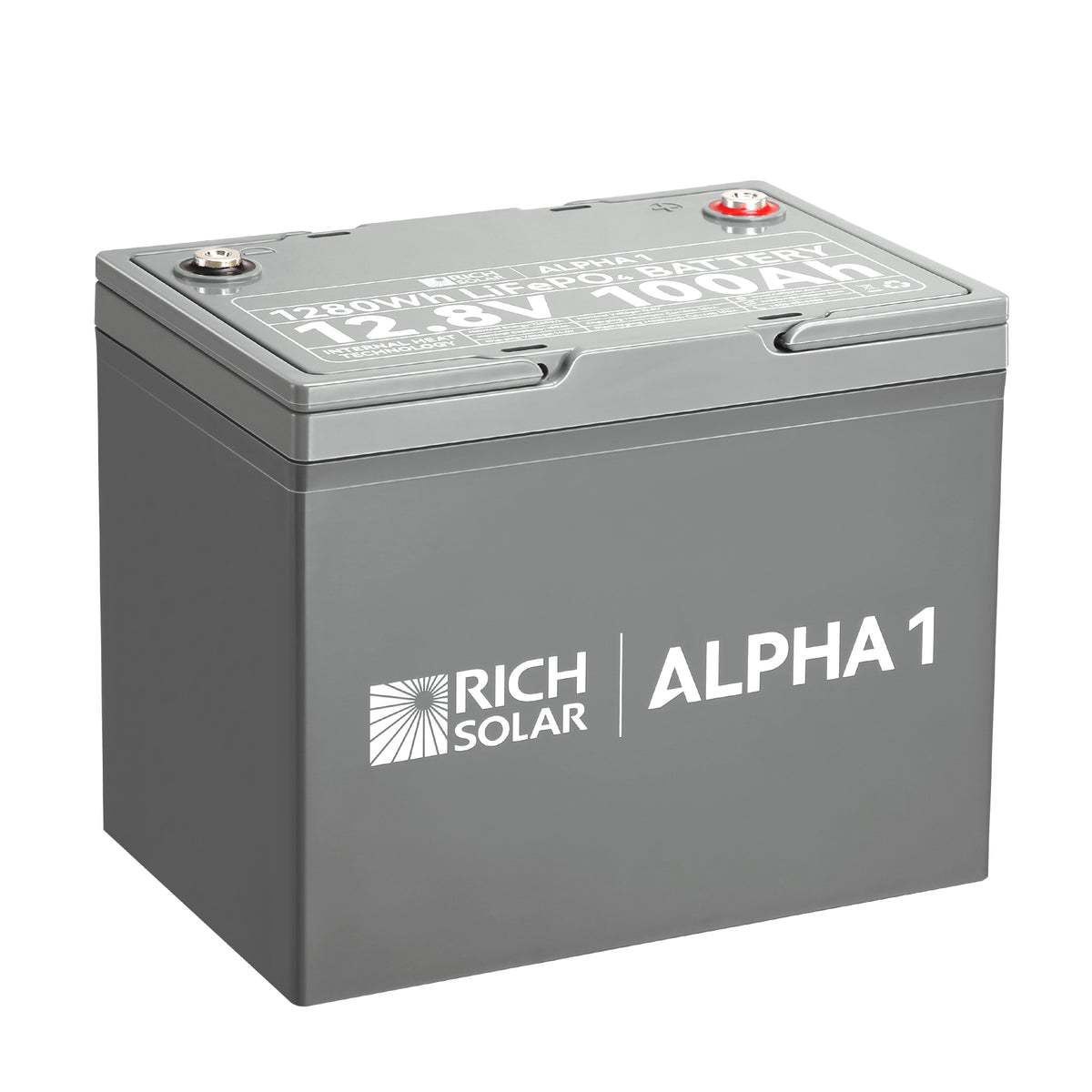 RICH SOLAR ALPHA 1 | 12V 100Ah LiFePO4 Battery