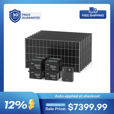 Cabin Solution (2560W | 20.48kWh Lithium Battery)