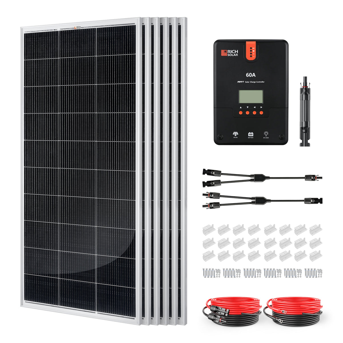 RICH SOLAR 1200 Watt Solar Kit