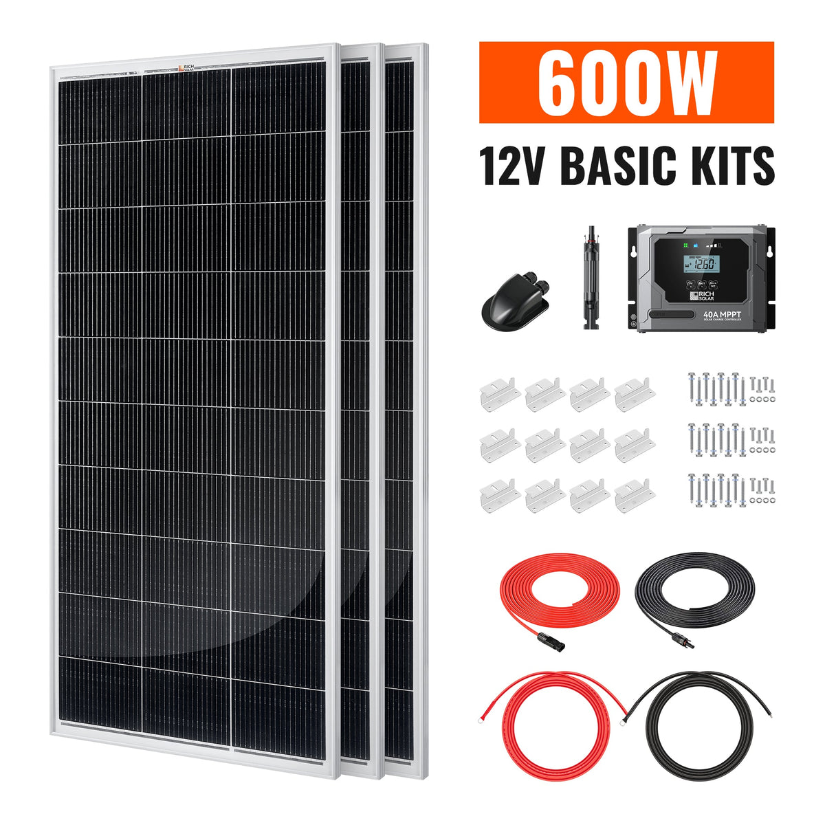 RICH SOLAR 600 Watt Solar Kit