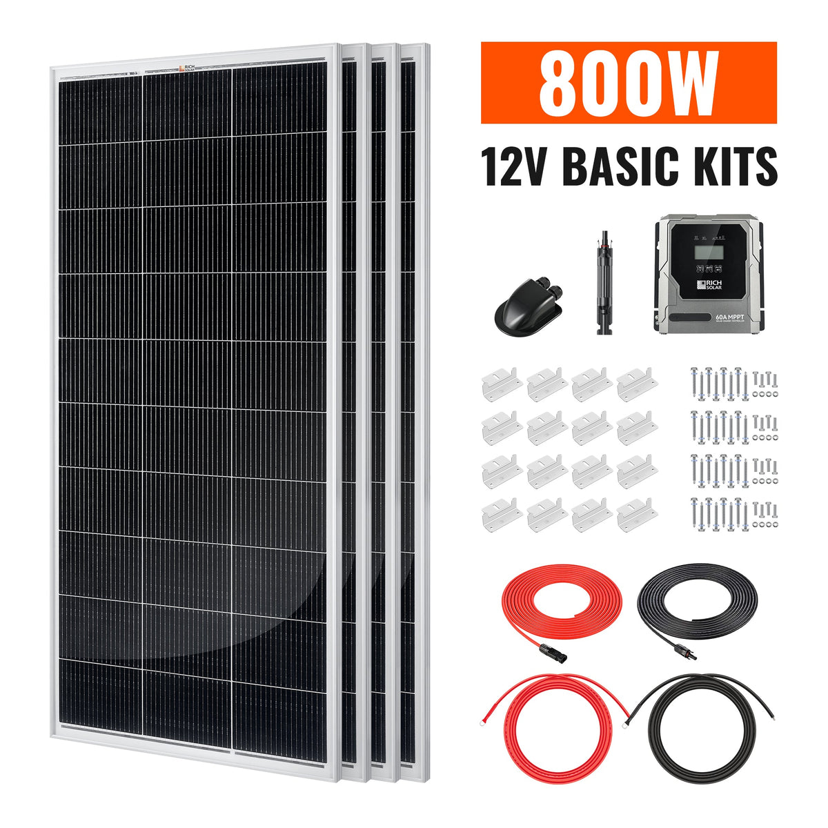 RICH SOLAR 800 Watt Solar Kit