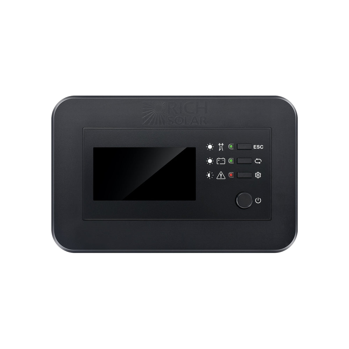 RICH SOLAR Inverter Remote Controller with LCD | Wall-Mount Meter for NOVA SWITCH & SUPERCHARGER