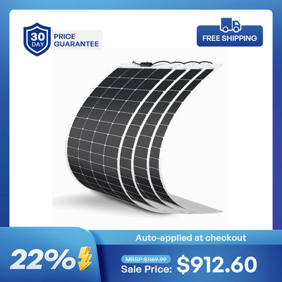 200W Flexible Solar Panel